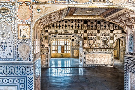Sheesh Mahal (Hall of Mirrors) (Amer) in Jaipur – Picture of Sheesh Mahal Jaipur Rajasthan
